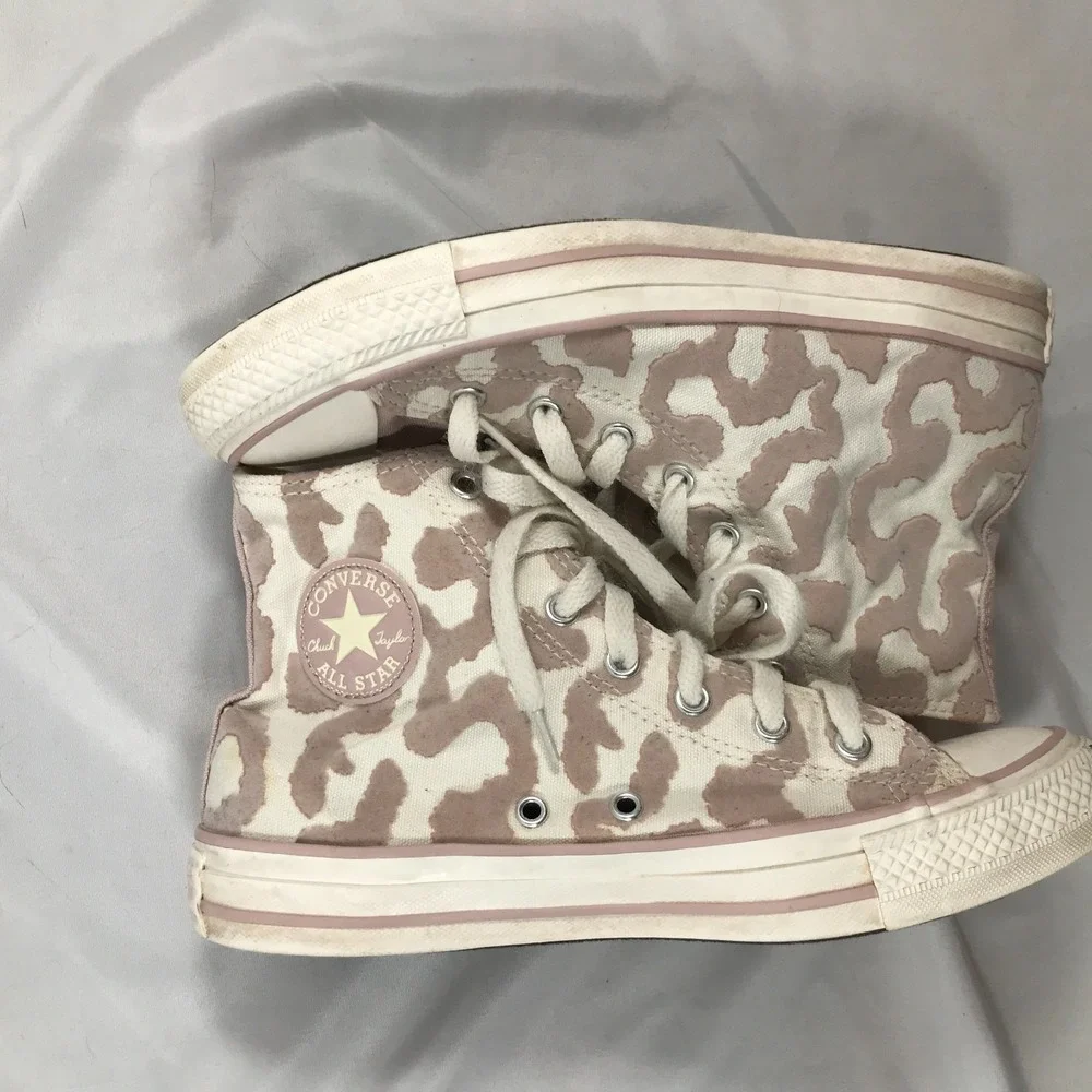 Converse Chuck Taylor All Star Pink Leopard Print‎ Kids US 5 Womens 6.5 EU 37.5